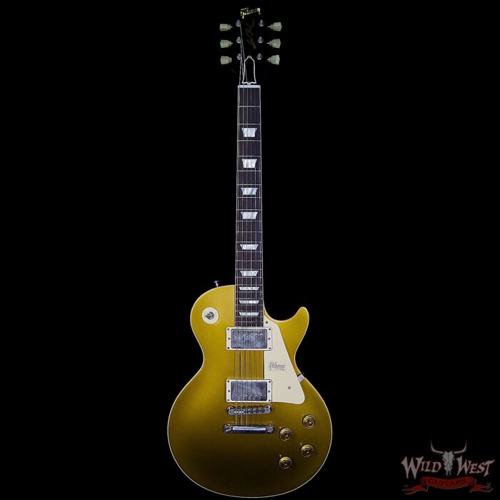 2018 Gibson Custom Shop Historic 57 Les Paul Standard VOS Brazilian Rosewood Fingerboard Goldtop 8.95 Lbs - Image 5