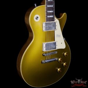 2018 Gibson Custom Shop Historic 57 Les Paul Standard VOS Brazilian Rosewood Fingerboard Goldtop 8.95 Lbs - Image 4