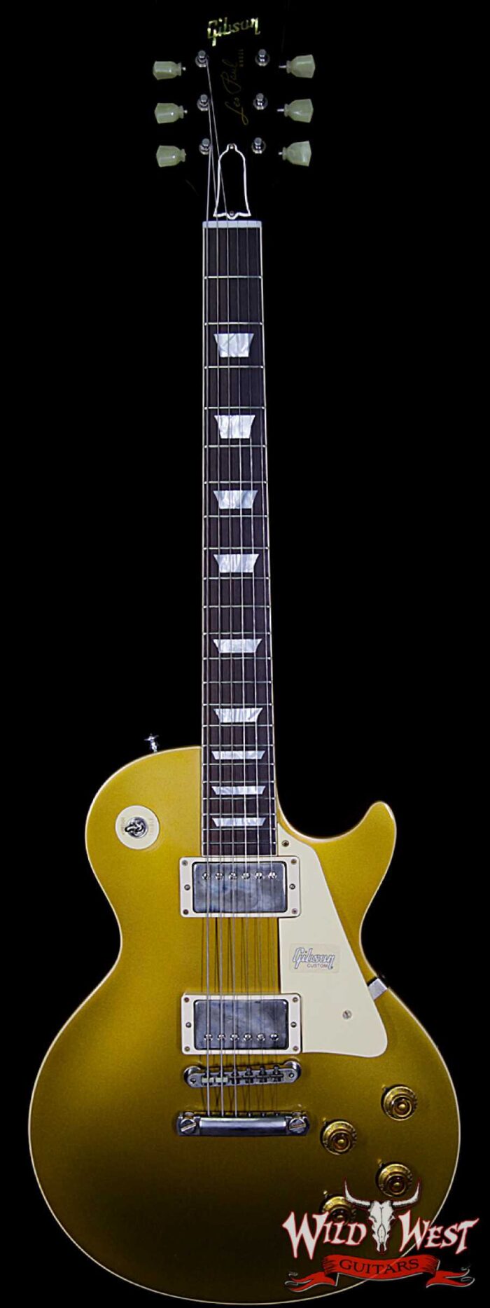 2018 Gibson Custom Shop Historic 57 Les Paul Standard VOS Brazilian Rosewood Fingerboard Goldtop 8.95 Lbs - Image 1