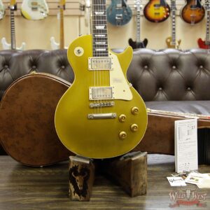 2018 Gibson Custom Shop Historic 57 Les Paul Standard VOS Brazilian Rosewood Fingerboard Goldtop 8.70 Lbs - Image 12
