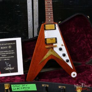 Jim Root Collection 2019 Gibson Custom Shop Mahogany Flying V - Image 8