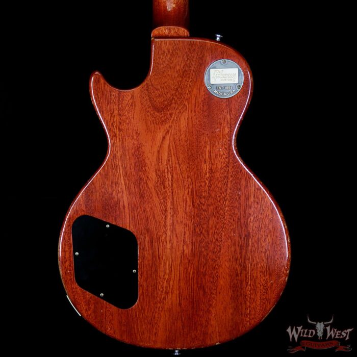 Gibson Custom Shop 1959 Les Paul Light Aged R9 Hand Selected Killer Top Brazilian Rosewood Board Dirty Lemon 8.15 Lbs - Image 7