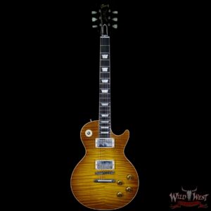 Gibson Custom Shop 1959 Les Paul Light Aged R9 Hand Selected Killer Top Brazilian Rosewood Board Dirty Lemon 8.15 Lbs - Image 5