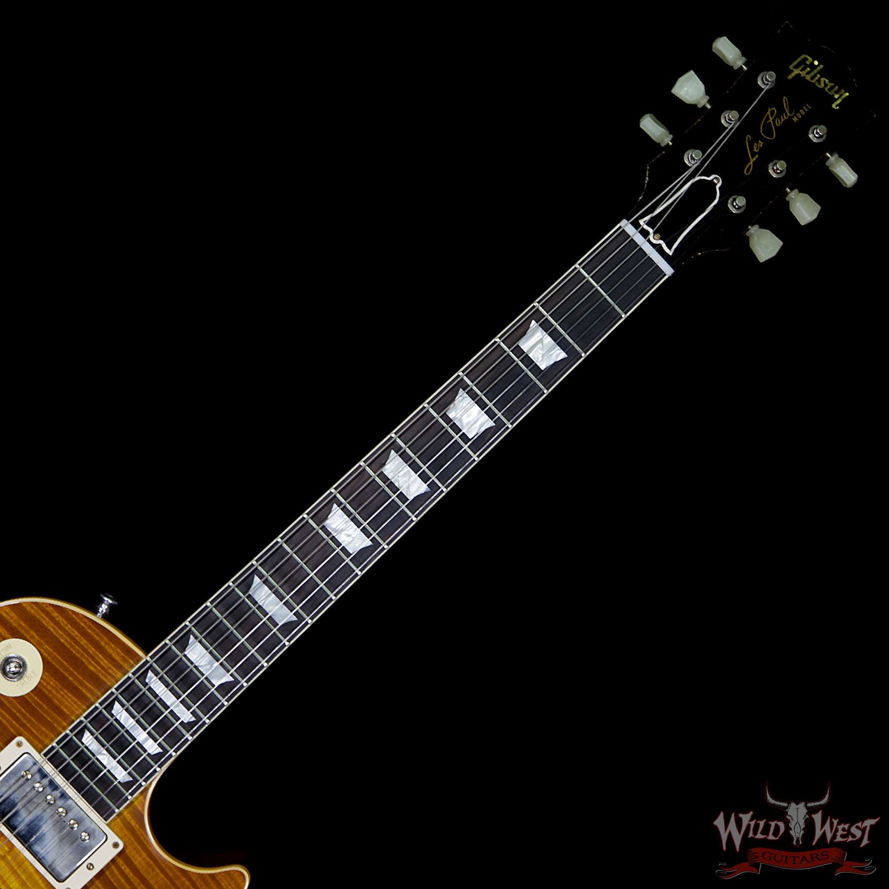 gibson-59lp-aged-brz-dinglemon-998354-bnf__wwg.jpg Gibson Custom Shop 1959 Les Paul Light Aged R9 Hand Selected Killer Top Brazilian Rosewood Board Dirty Lemon 8.15 Lbs - Image 9