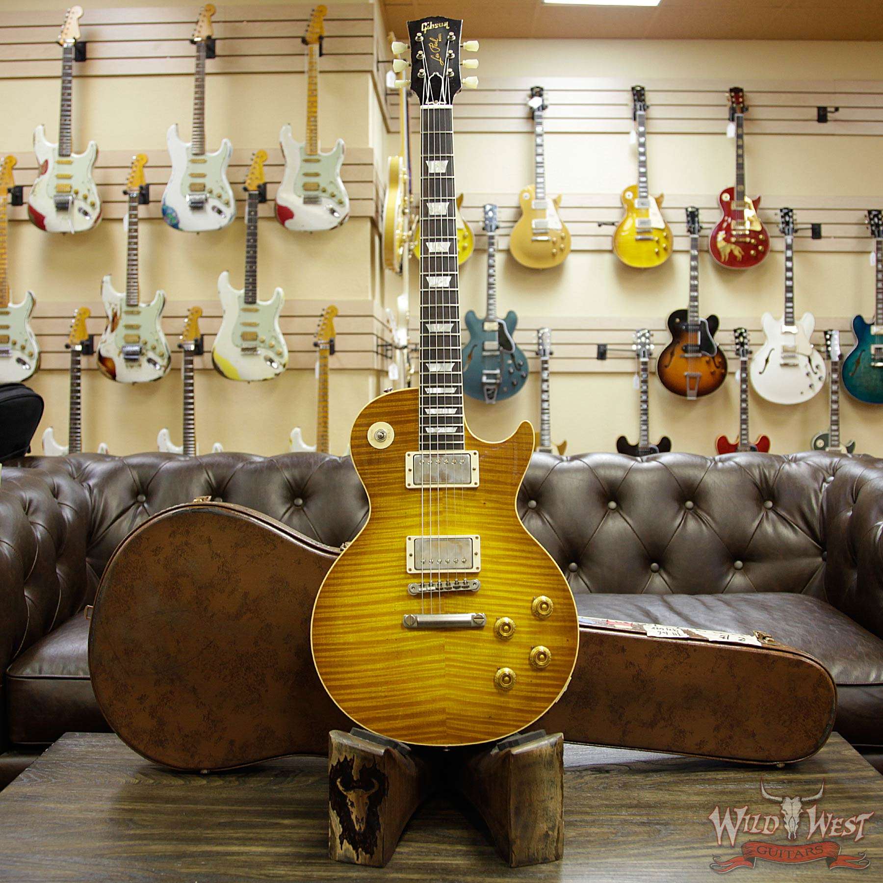 gibson-59lp-aged-brz-dinglemon-998354-d2__wwg.jpg Gibson Custom Shop 1959 Les Paul Light Aged R9 Hand Selected Killer Top Brazilian Rosewood Board Dirty Lemon 8.15 Lbs - Image 12