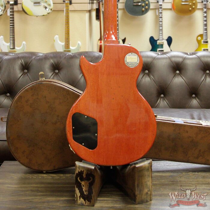 Gibson Custom Shop 1959 Les Paul Aged Hand Selected Killer Top Brazilian Rosewood Board Honey Lemon Burst 8.05 LBS - Image 15
