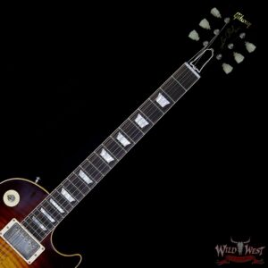 Gibson Custom Shop 1959 Les Paul VOS Hand Selected Killer Top Brazilian Rosewood Board Dark Bourbon Fade 8.55 LBS - Image 9