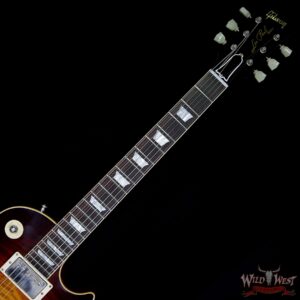 Gibson Custom Shop 1959 Les Paul VOS Hand Selected Killer Top Brazilian Rosewood Board Dark Bourbon 8.55 Lbs - Image 9