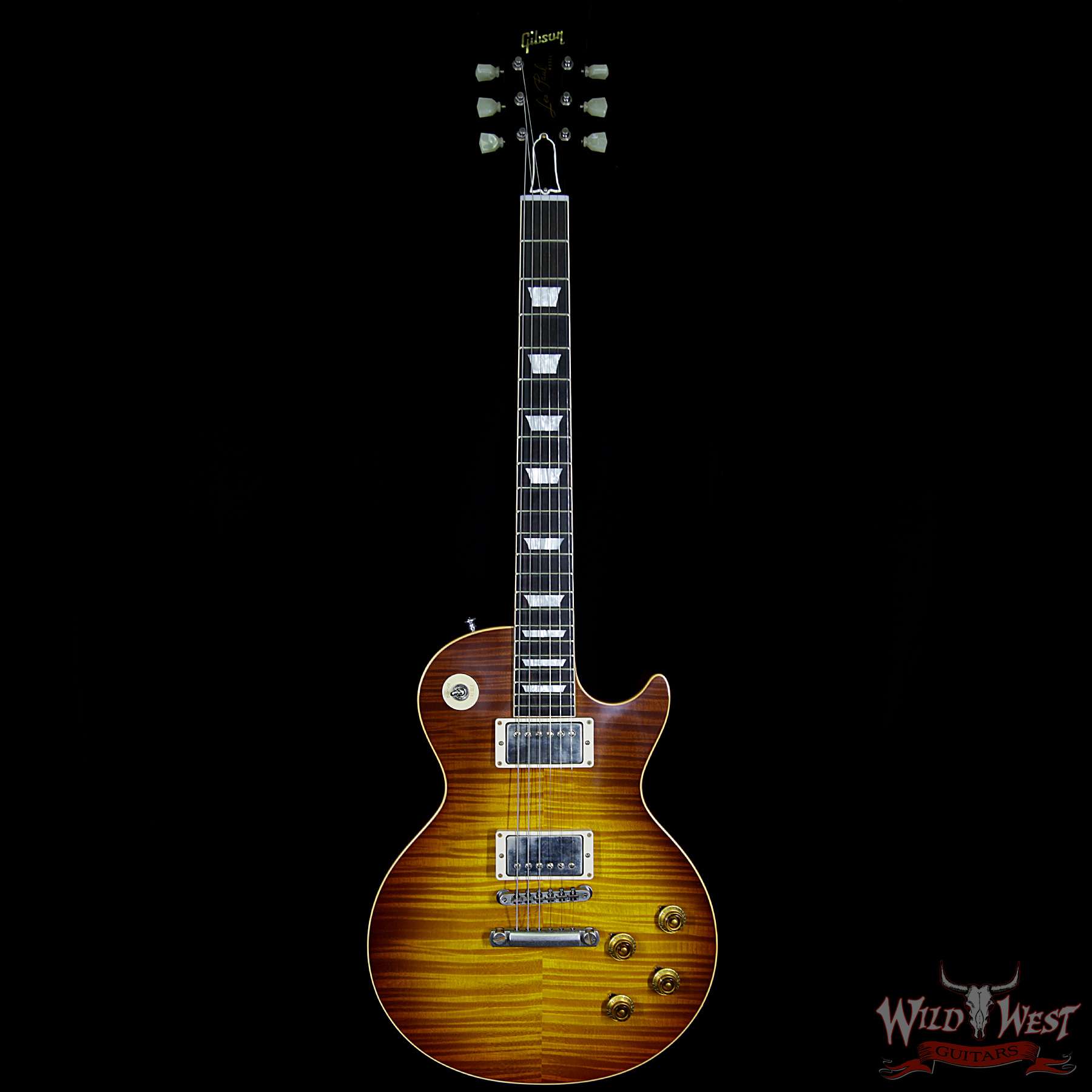 gibson-59lp-std-vos-brz-royalteaburst-98347-bf__wwg.jpg Gibson Custom Shop Historic 1959 Les Paul VOS Hand Selected Killer Top Brazilian Rosewood Board Royal Teaburst 8.80 LBS - Image 5