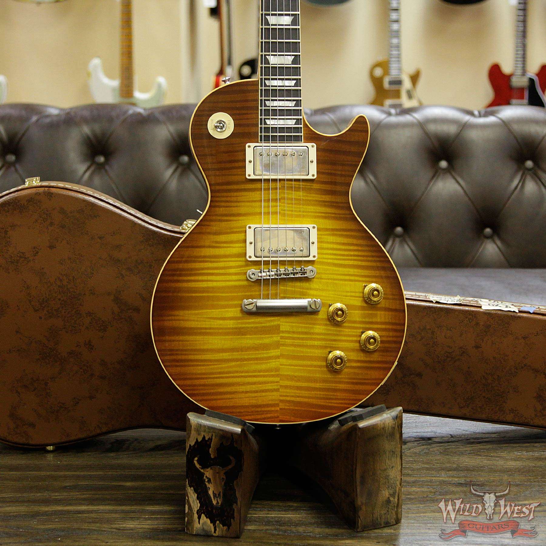gibson-59lp-std-vos-brz-royalteaburst-98347-d1__wwg.jpg Gibson Custom Shop Historic 1959 Les Paul VOS Hand Selected Killer Top Brazilian Rosewood Board Royal Teaburst 8.80 LBS - Image 13