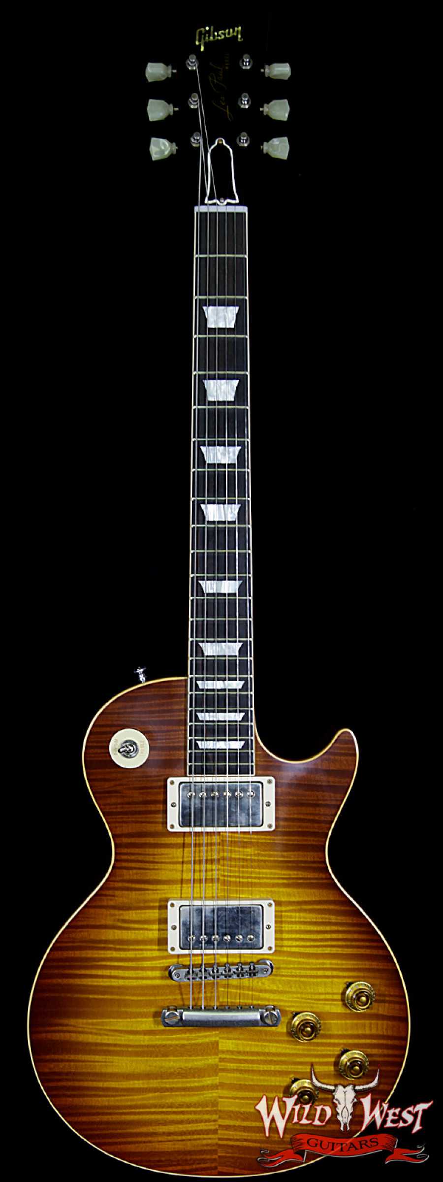 gibson-59lp-std-vos-brz-royalteaburst-98347-main__wwg_large.jpg Gibson Custom Shop Historic 1959 Les Paul VOS Hand Selected Killer Top Brazilian Rosewood Board Royal Teaburst 8.80 LBS - Image 1