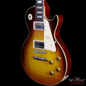 2018 Gibson Custom Shop Standard Historic 1959 Les Paul Standard VOS R9 Dark Bourbon Fade 8.75 Lbs - Image 2