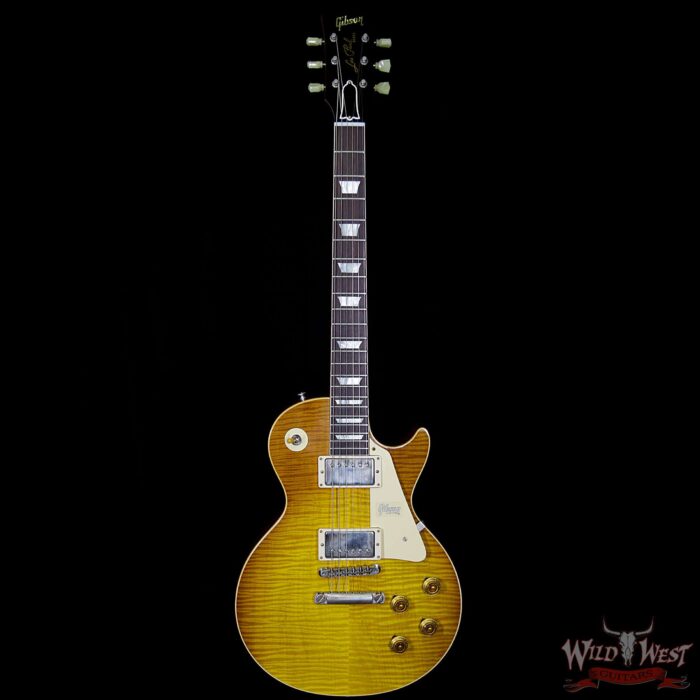 2018 Gibson Custom Shop Standard Historic 1959 Les Paul Standard VOS R9 Honey Lemon Fade 8.75 Lbs - Image 5