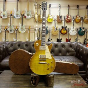 2018 Gibson Custom Shop Standard Historic 1959 Les Paul Standard VOS R9 Honey Lemon Fade 8.75 Lbs - Image 12