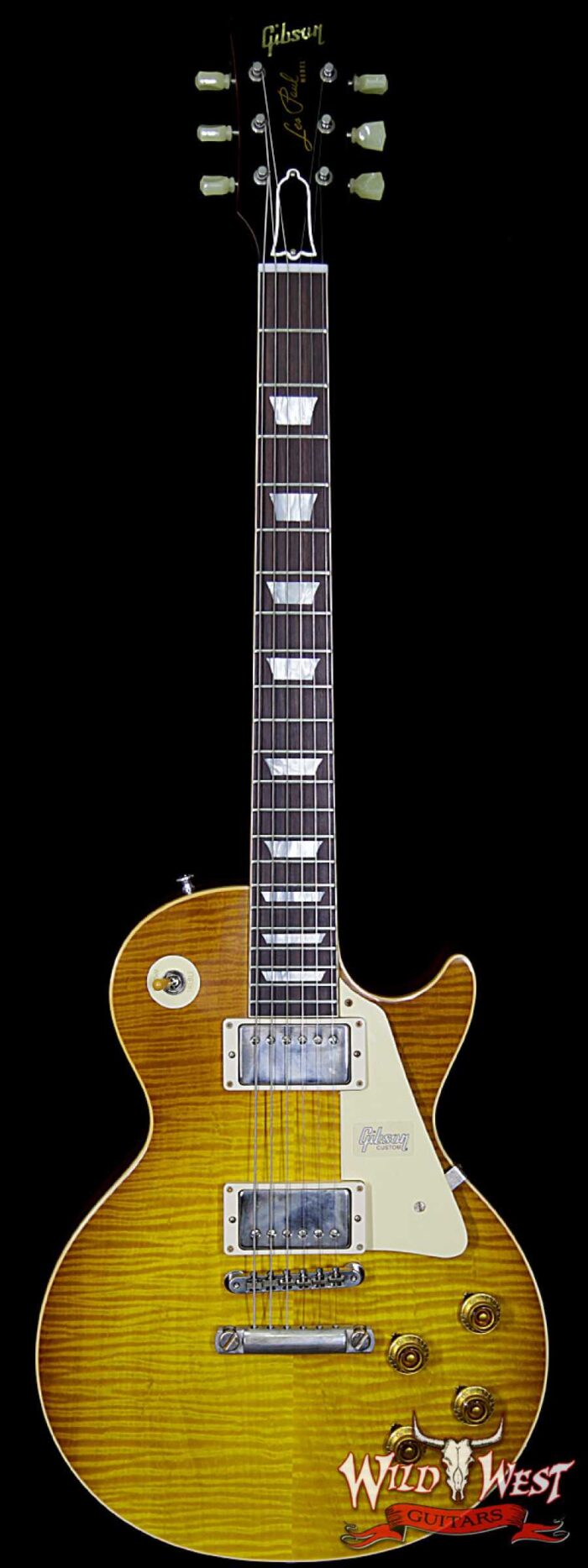 2018 Gibson Custom Shop Standard Historic 1959 Les Paul Standard VOS R9 Honey Lemon Fade 8.75 Lbs - Image 1