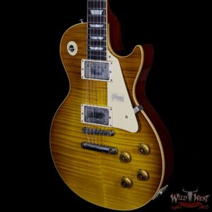 2018 Gibson Custom Shop Standard Historic 1959 Les Paul Standard VOS R9 Honey Lemon Fade 8.55 Lbs - Image 2