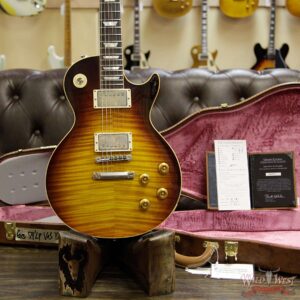 Gibson Custom Shop 1959 Les Paul VOS Hand Selected Killer Top Brazilian Rosewood Board Dark Bourbon Fade 8.50 Lbs - Image 11