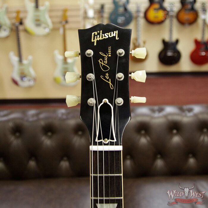 Gibson Custom Shop Historic 1959 Les Paul VOS Hand Selected Killer Top Brazilian Rosewood Board Dark Bourbon Fade - Image 10