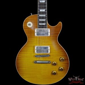 Gibson Custom Shop 1959 Les Paul VOS Hand Selected Killer Top Brazilian Rosewood Board Honey Lemon Fade 8.30 LBS - Image 3