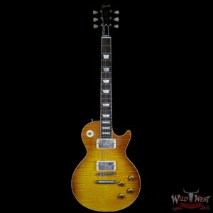 Gibson Custom Shop 1959 Les Paul VOS Hand Selected Killer Top Brazilian Rosewood Board Honey Lemon Fade 8.30 LBS - Image 5
