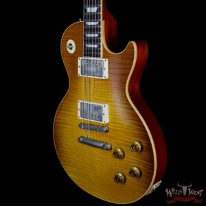 Gibson Custom Shop 1959 Les Paul VOS Hand Selected Killer Top Brazilian Rosewood Board Honey Lemon Fade 8.30 LBS - Image 2