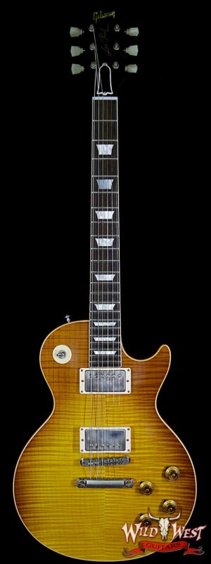 Gibson Custom Shop 1959 Les Paul VOS Hand Selected Killer Top Brazilian Rosewood Board Honey Lemon Fade 8.30 LBS