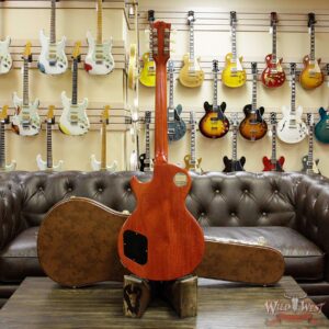 Gibson Custom Shop Historic 1959 Les Paul VOS Hand Selected Killer Top Brazilian Rosewood Board Royal Teaburst 8.80 Lbs - Image 16