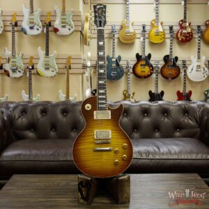 Gibson Custom Shop Historic 1959 Les Paul Standard R9 VOS Hand Selected Killer Top Brazilian Rosewood Board Royal Teaburst - Image 11