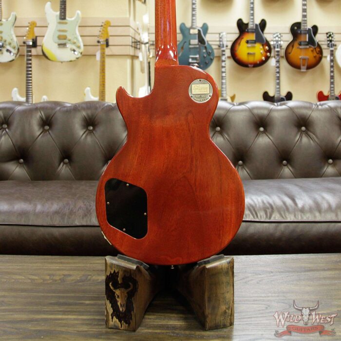 Gibson Custom Shop Historic 1959 Les Paul Standard R9 VOS Hand Selected Killer Top Brazilian Rosewood Board Royal Teaburst - Image 15