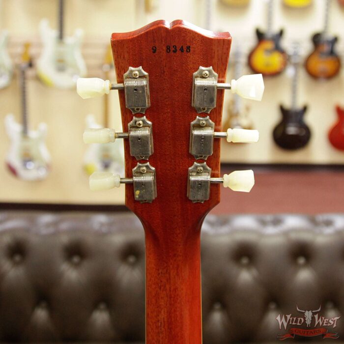 Gibson Custom Shop Historic 1959 Les Paul Standard R9 VOS Hand Selected Killer Top Brazilian Rosewood Board Royal Teaburst - Image 13