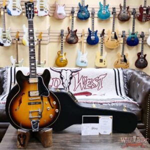 Gibson Custom Shop Murphy Lab Light Aged 1964 ES-335 Reissue Bigsby Vintage Burst 8.25 LBS - Image 6
