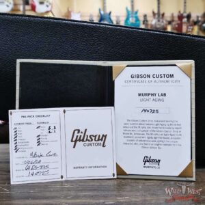 Gibson Custom Shop Murphy Lab Light Aged 1964 ES-335 Reissue Bigsby Vintage Burst 8.25 LBS - Image 13