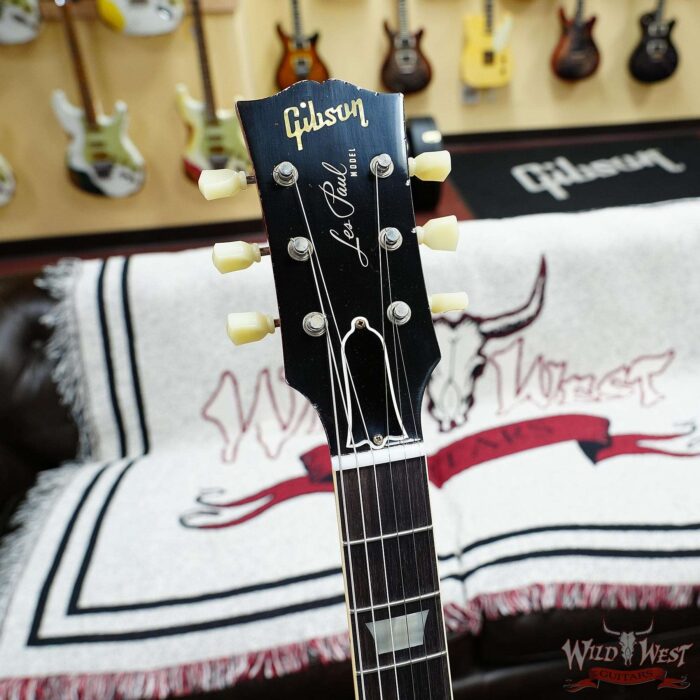 Gibson Custom Shop M2M 1958 Les Paul Standard Reissue Murphy Lab Light Aged Green Lemon Fade 9.05 LBS - Image 7