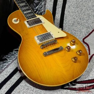 Gibson Custom Shop M2M 1958 Les Paul Standard Reissue Murphy Lab Light Aged Green Lemon Fade 9.05 LBS - Image 10