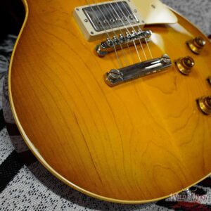 Gibson Custom Shop M2M 1958 Les Paul Standard Reissue Murphy Lab Light Aged Green Lemon Fade 9.05 LBS - Image 12