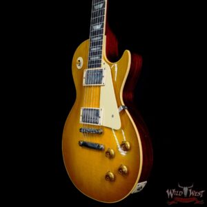 Gibson Custom Shop M2M 1958 Les Paul Standard Reissue Murphy Lab Light Aged Green Lemon Fade 8.35 LBS - Image 2