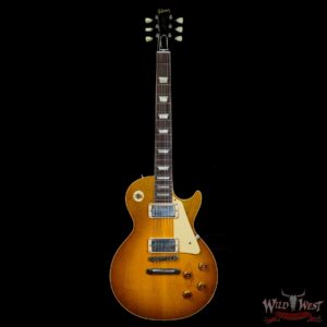 Gibson Custom Shop M2M 1958 Les Paul Standard Reissue Murphy Lab Light Aged Green Lemon Fade 8.90 LBS - Image 3