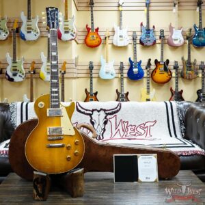 Gibson Custom Shop M2M 1958 Les Paul Standard Reissue Murphy Lab Light Aged Green Lemon Fade 8.90 LBS - Image 5