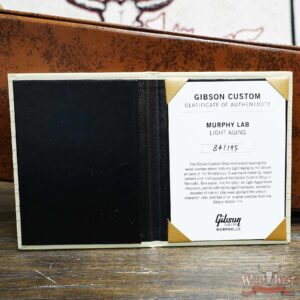 Gibson Custom Shop M2M 1958 Les Paul Standard Reissue Murphy Lab Light Aged Green Lemon Fade 8.90 LBS - Image 13