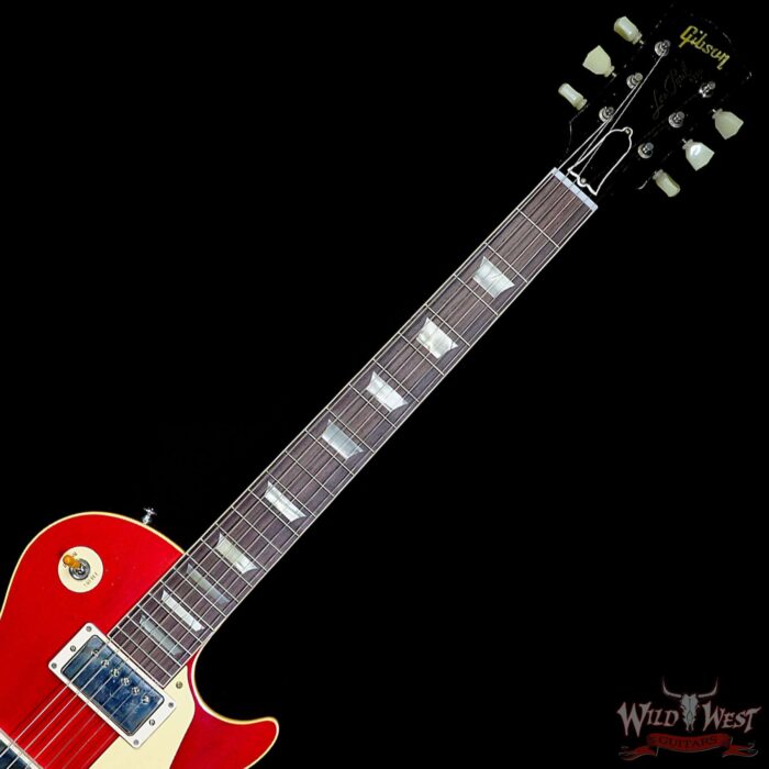 Gibson Custom Shop M2M 1958 Les Paul Standard Murphy Lab Light Aged Sweet Cherry Red 8.90 LBS - Image 4