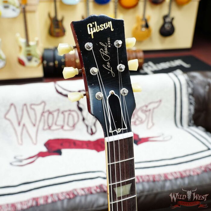 Gibson Custom Shop M2M 1958 Les Paul Standard Murphy Lab Light Aged Sweet Cherry Red 8.90 LBS - Image 7