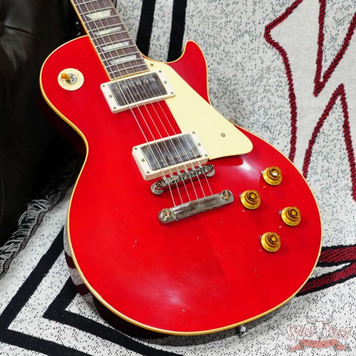 Gibson Custom Shop M2M 1958 Les Paul Standard Murphy Lab Light Aged Sweet Cherry Red 8.90 LBS - Image 8