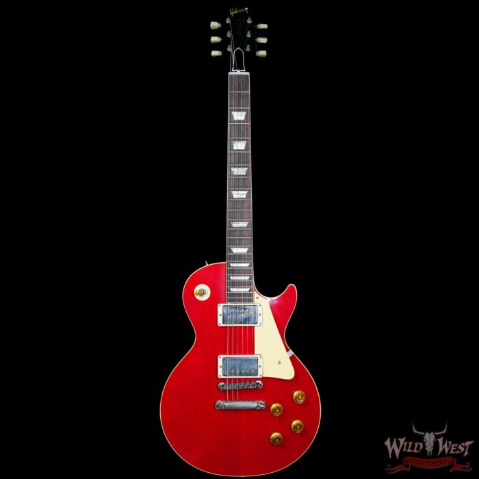 Gibson Custom Shop M2M 1958 Les Paul Standard Murphy Lab Light Aged Sweet Cherry Red 8.75 LBS - Image 3