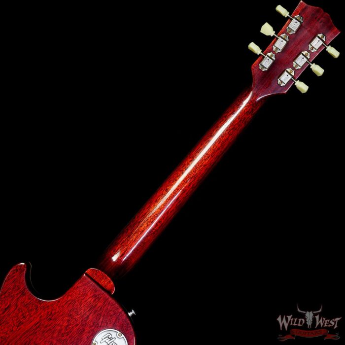 Gibson Custom Shop M2M 1958 Les Paul Standard Murphy Lab Light Aged Sweet Cherry Red 8.75 LBS - Image 5