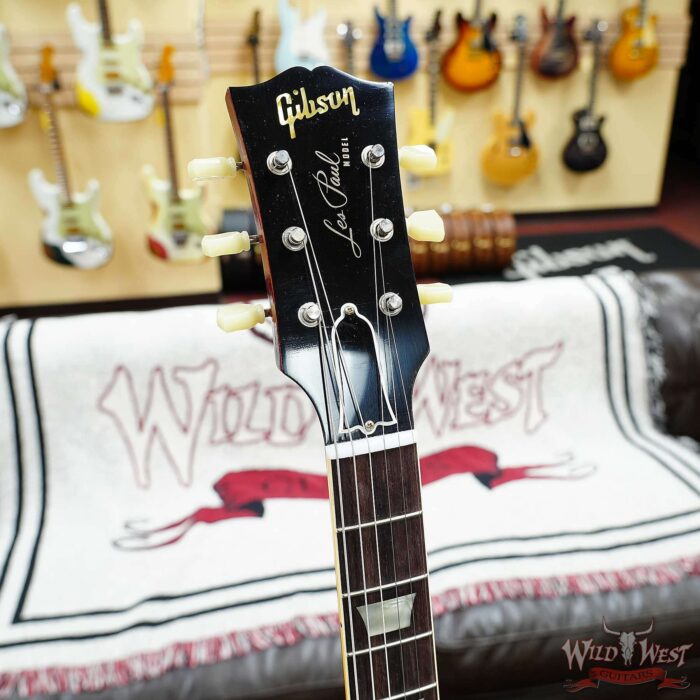 Gibson Custom Shop M2M 1958 Les Paul Standard Murphy Lab Light Aged Sweet Cherry Red 8.75 LBS - Image 9