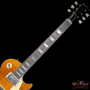Gibson Custom Shop M2M 1959 Les Paul Standard Reissue Hand Selected Flame Maple Top Murphy Lab Light Aged Dirty Lemon 8.85 LBS - Image 4