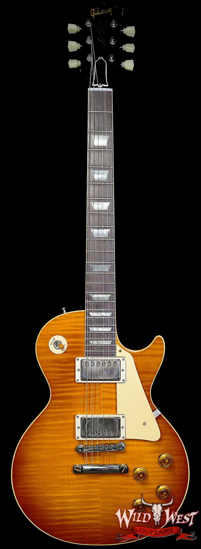 Gibson Custom Shop M2M 1959 Les Paul Standard Reissue Hand Selected Flame Maple Top Murphy Lab Light Aged Dirty Lemon 8.85 LBS - Image 1