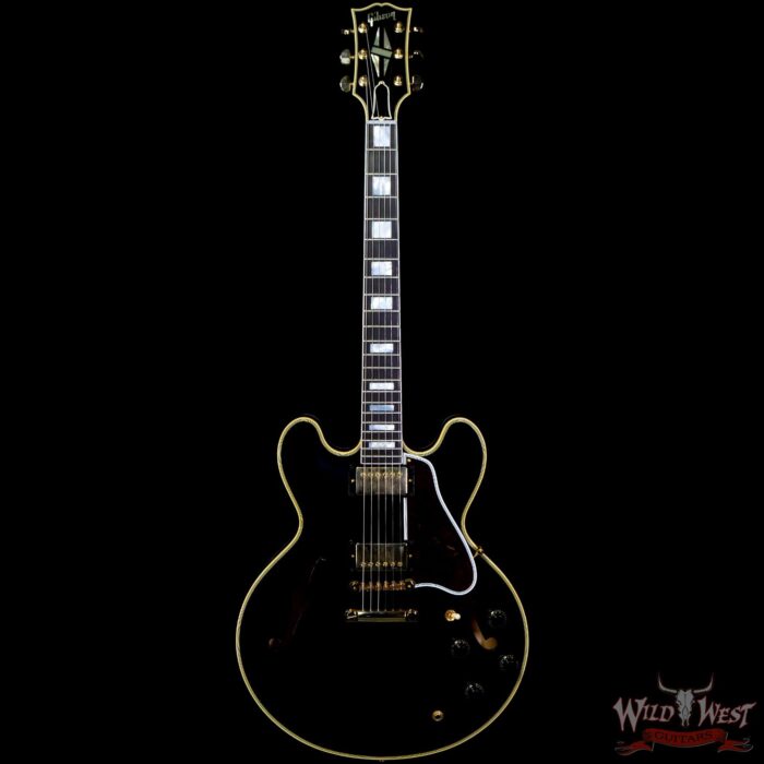 Gibson Custom Shop 1959 ES-355 Reissue VOS Ebony - Image 3
