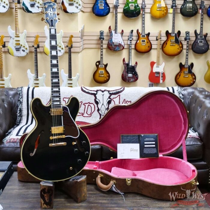 Gibson Custom Shop 1959 ES-355 Reissue VOS Ebony - Image 5