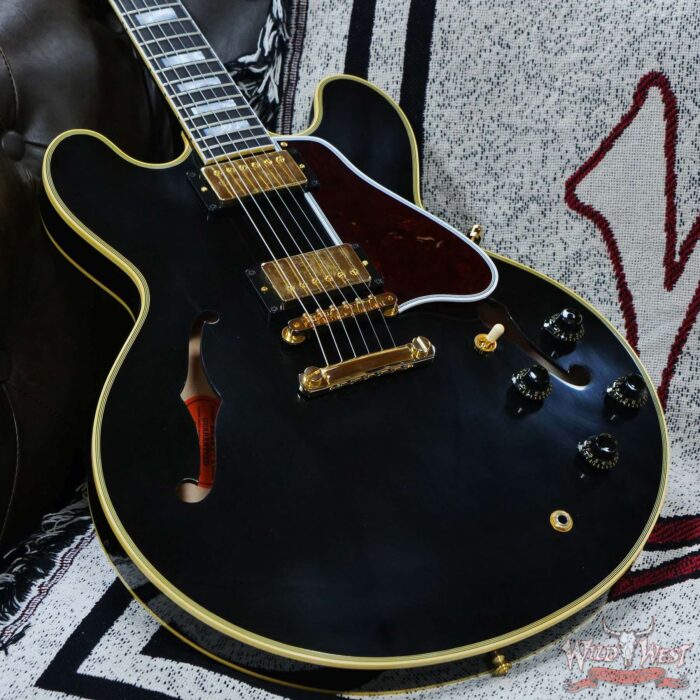 Gibson Custom Shop 1959 ES-355 Reissue VOS Ebony - Image 7